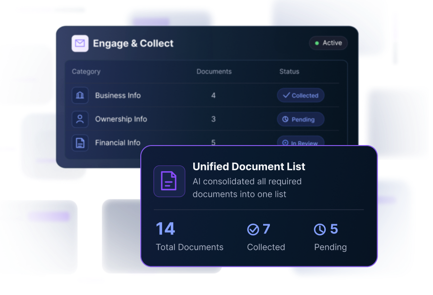 Engage & Collect via Documents Engine